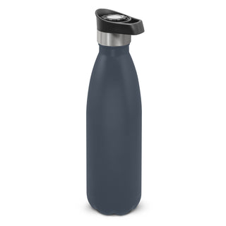 Agogo Mirage Powder Coated Vacuum Bottle - Push Button Lid (Petrol Blue)