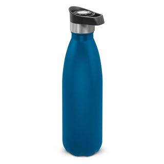 Agogo Mirage Powder Coated Vacuum Bottle - Push Button Lid (Royal Blue)