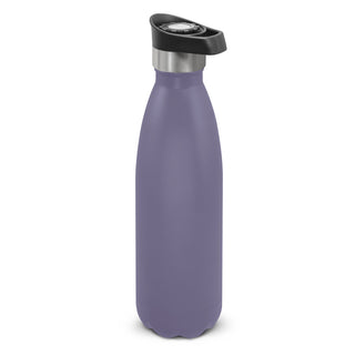 Agogo Mirage Powder Coated Vacuum Bottle - Push Button Lid (Mauve)