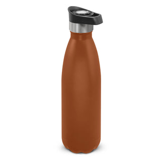 Agogo Mirage Powder Coated Vacuum Bottle - Push Button Lid (Rust)