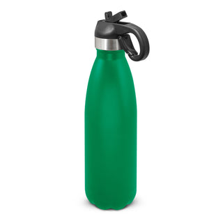 Agogo Mirage Powder Coated Vacuum Bottle - Flip Lid (Kelly Green)