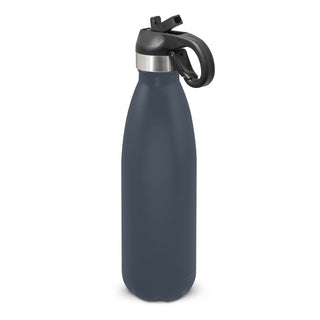 Agogo Mirage Powder Coated Vacuum Bottle - Flip Lid (Petrol Blue)