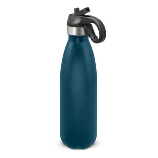 Agogo Mirage Powder Coated Vacuum Bottle - Flip Lid (Navy)