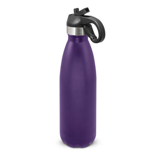 Agogo Mirage Powder Coated Vacuum Bottle - Flip Lid (Purple)