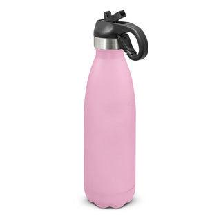 Agogo Mirage Powder Coated Vacuum Bottle - Flip Lid (Pale Pink)