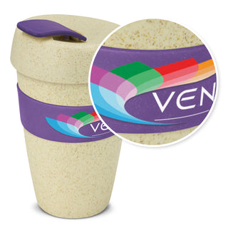 Express Cup - Natural 480ml (Red) — Digital Print