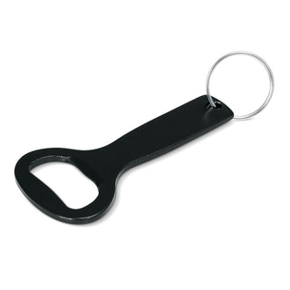 Agogo Bristol Bottle Opener Key Ring (Black)