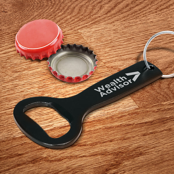 Bristol Bottle Opener Key Ring (Blue)
