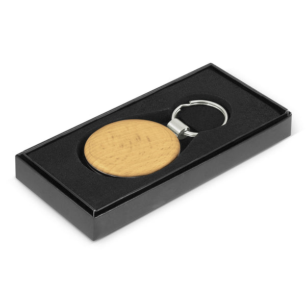 Kauri Key Ring - Round (Natural)