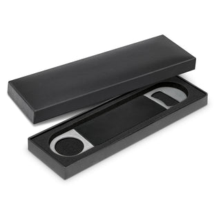 Forge Bottle Opener (Black) — Black in Box