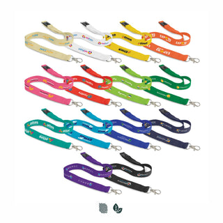Linen Lanyard (Orange) — Impact Aware
