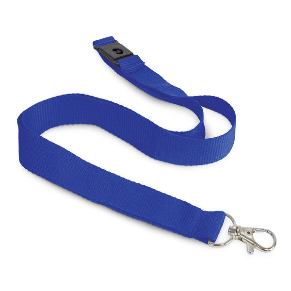 Linen Lanyard (Dark Blue)