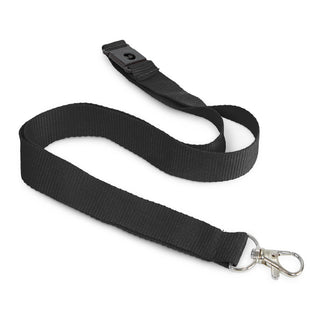 Agogo Cotton Lanyard (Black)