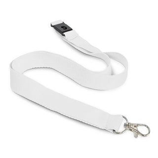 Agogo Cotton Lanyard (White)