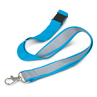 Agogo Reflector Lanyard (Light Blue)