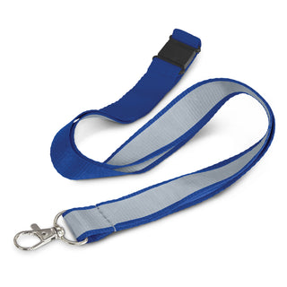 Agogo Reflector Lanyard (Dark Blue)