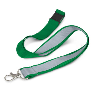 Agogo Reflector Lanyard (Dark Green)