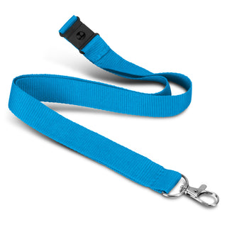 Agogo Soft Touch Logo Lanyard (Light Blue)