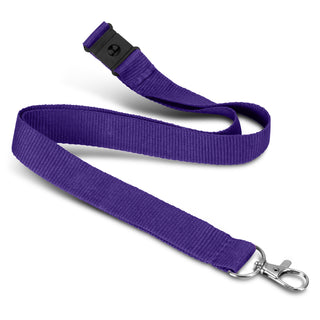 Agogo Soft Touch Logo Lanyard (Purple)