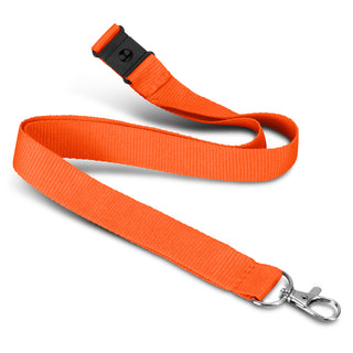 Agogo Soft Touch Logo Lanyard (Orange)