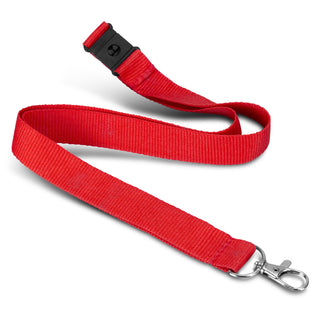 Agogo Soft Touch Logo Lanyard (Red)