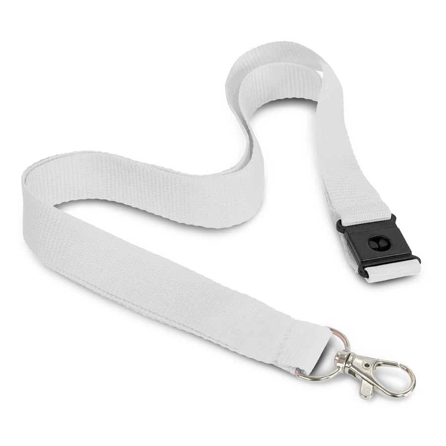 Emboss Lanyard (White)