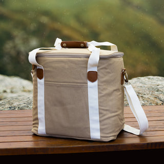 Canvas Cooler Bag (Navy) — Feature