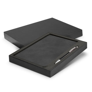 Agogo Demio Notebook and Pen Gift Set (Black)