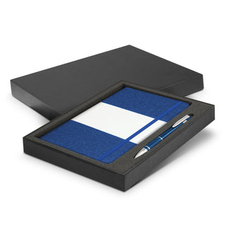 Agogo Alexis Notebook and Pen Gift Set (Royal Blue)