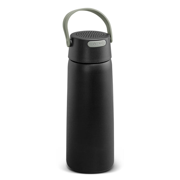 Ridgeline Bluetooth Speaker Vacuum Bottle (Black)