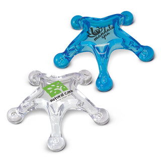 Agogo Star Massager (Translucent Blue)