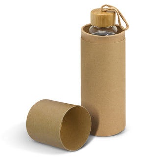Tasman Glass Bottle - Neoprene Sleeve (Yellow) — Natural Gift Tube