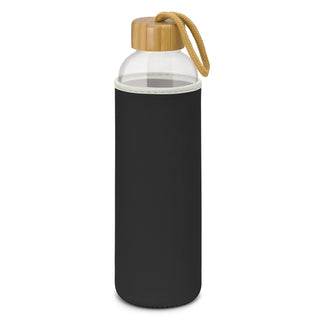 Agogo Eden Glass Bottle - Neoprene Sleeve (Black)