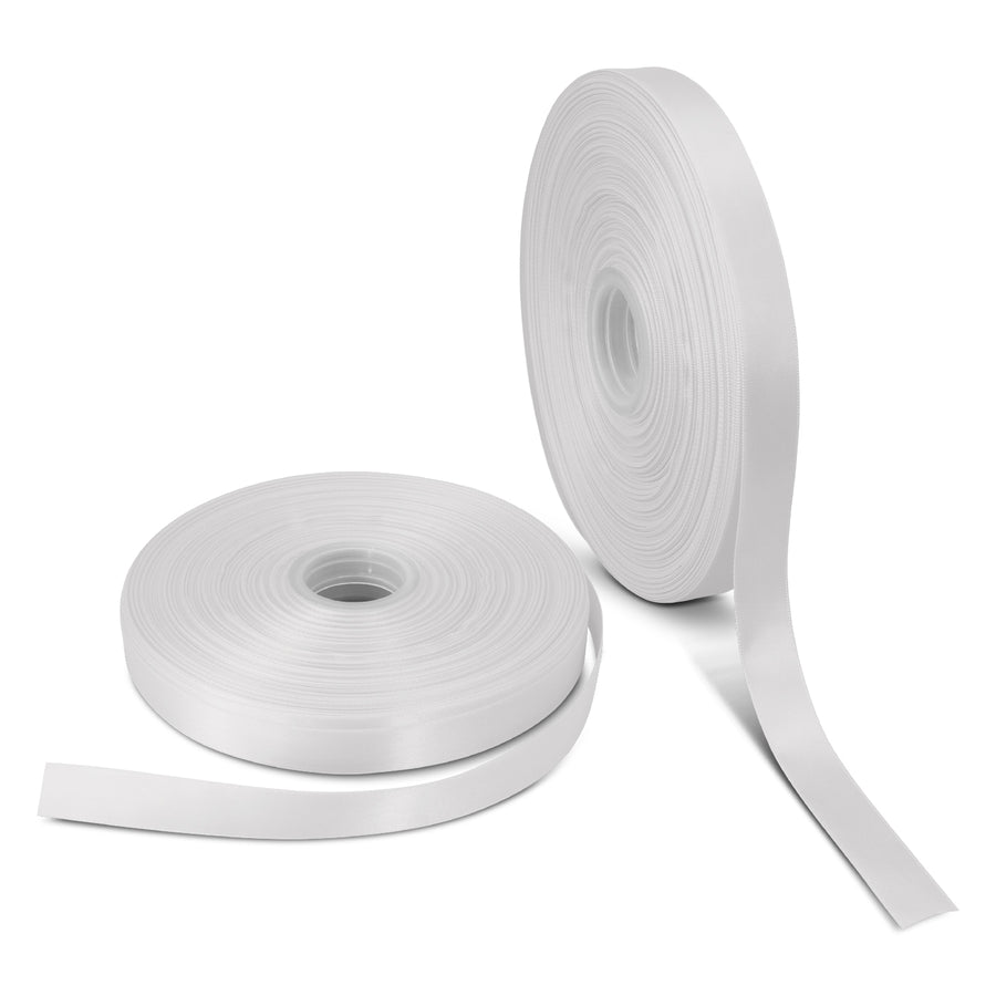 Weave Personalised Ribbon 20mm (White)