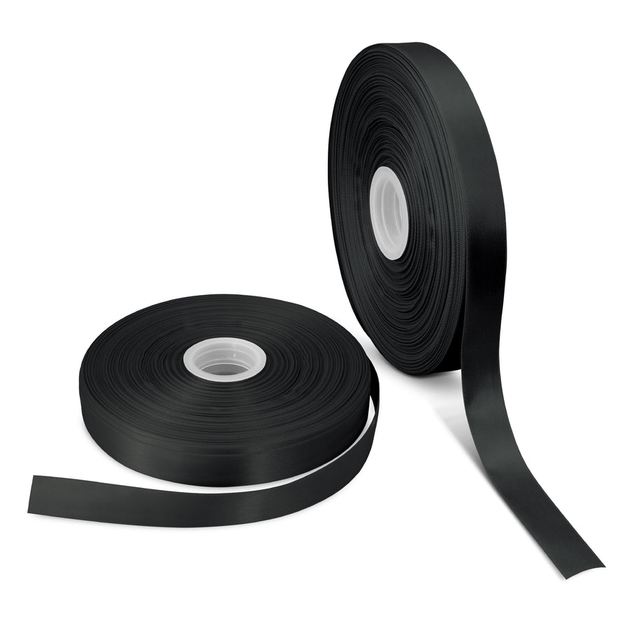 Weave Personalised Ribbon 25mm (Black)