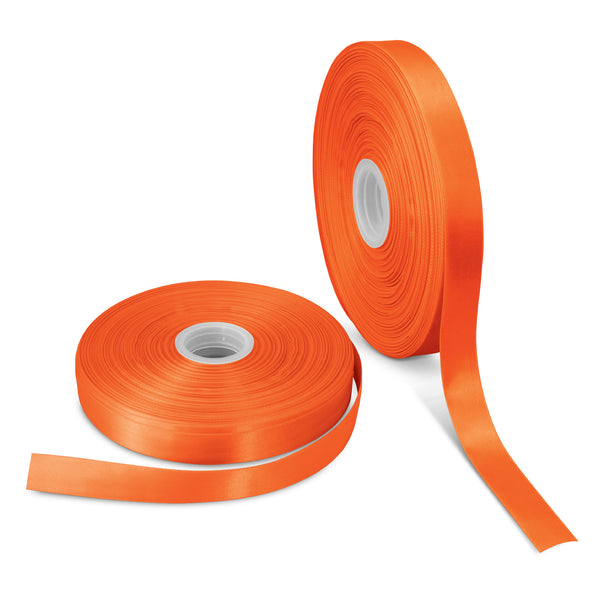 Weave Personalised Ribbon 25mm (Orange)