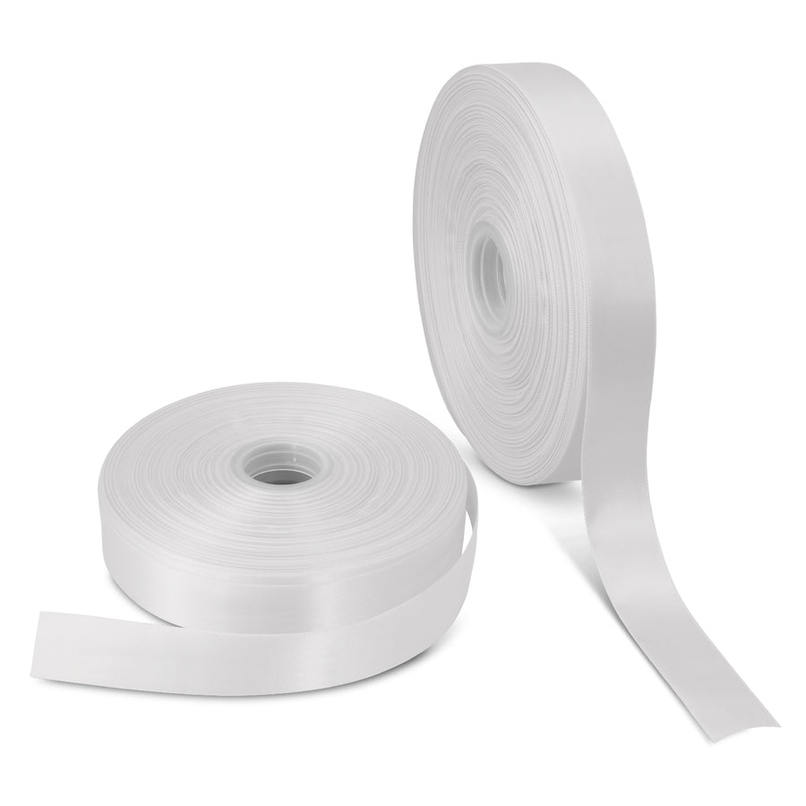 Weave Personalised Ribbon 50mm (White)