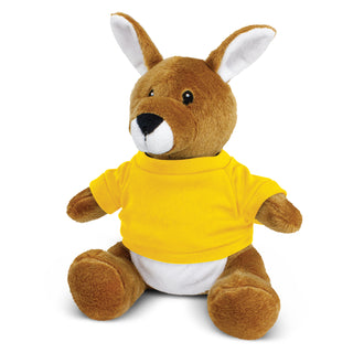 Outback Kangaroo Plush Toy (Yellow)