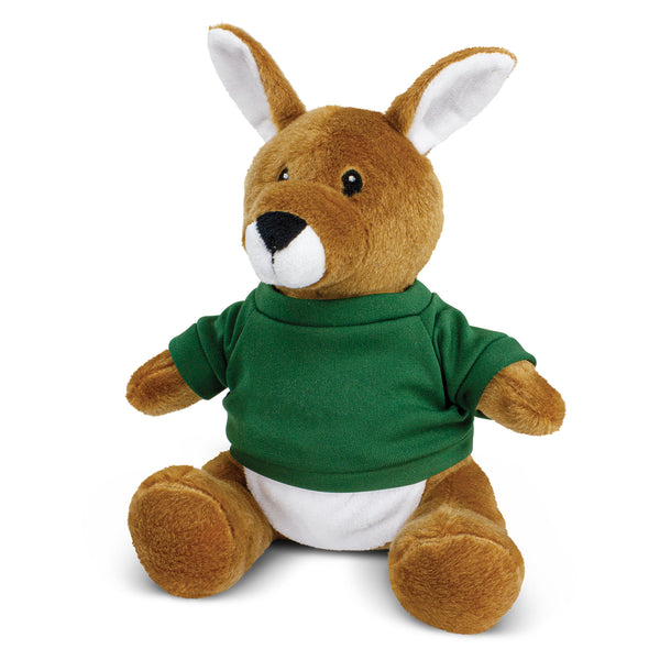 Outback Kangaroo Plush Toy (Dark Green)