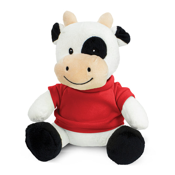 Meadow Cow Plush Toy (Red)