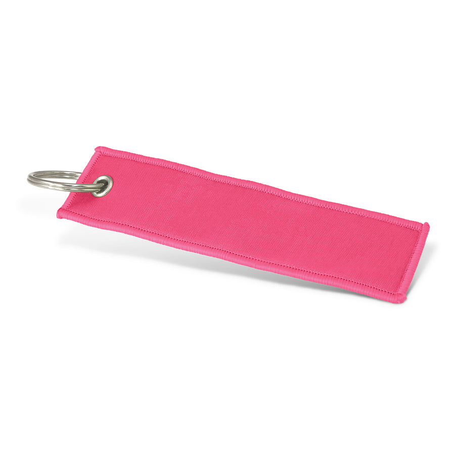Weft Woven Key Ring (Pink)