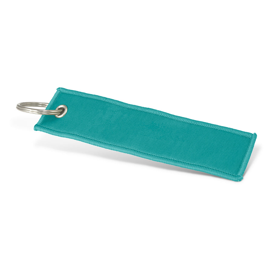 Weft Woven Key Ring (Teal)