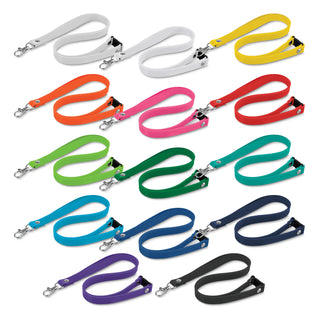 Agogo Silicone Lanyard (Dark Blue)