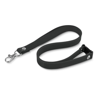 Agogo Silicone Lanyard (Black)