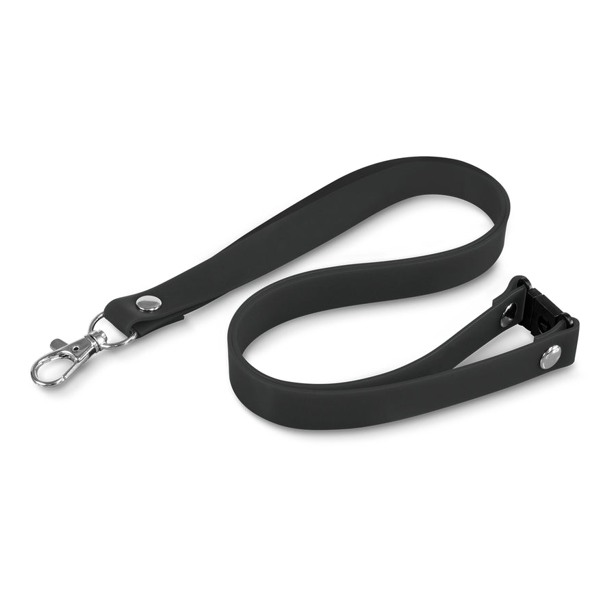 Drift Silicone Lanyard (Black)