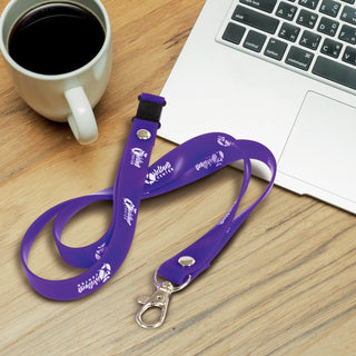 Agogo Silicone Lanyard (White)