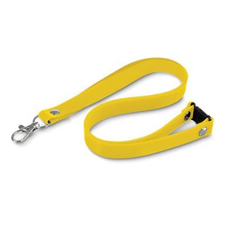 Agogo Silicone Lanyard (Yellow)