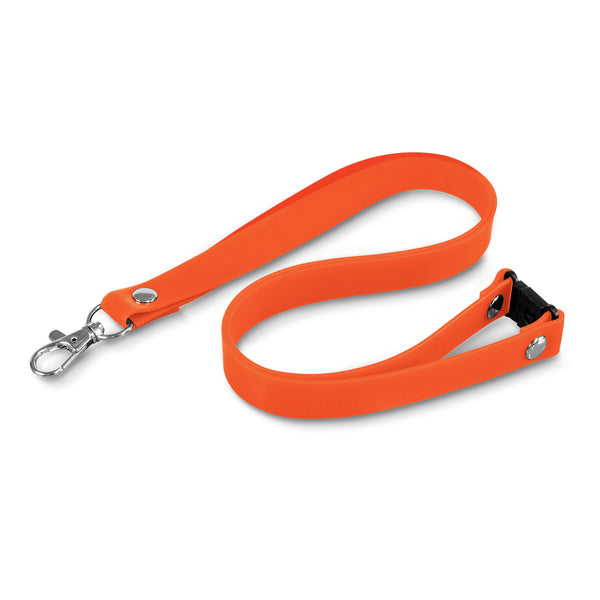 Drift Silicone Lanyard (Orange)