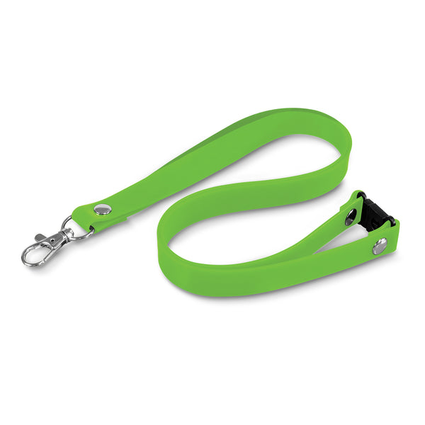 Drift Silicone Lanyard (Bright Green)