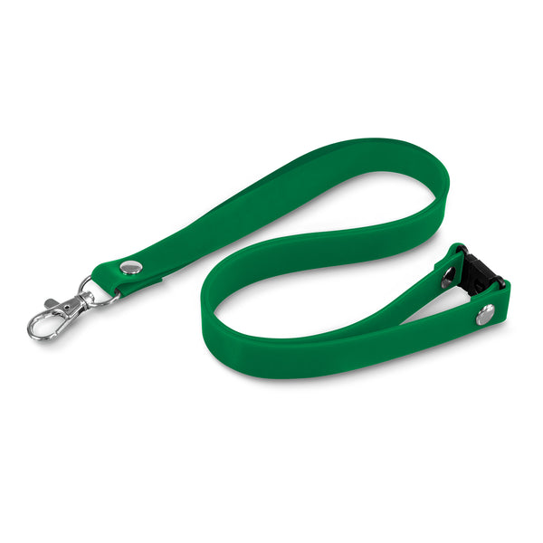 Drift Silicone Lanyard (Dark Green)